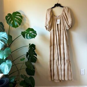 ZOCO Tan Daymaker Dress size large